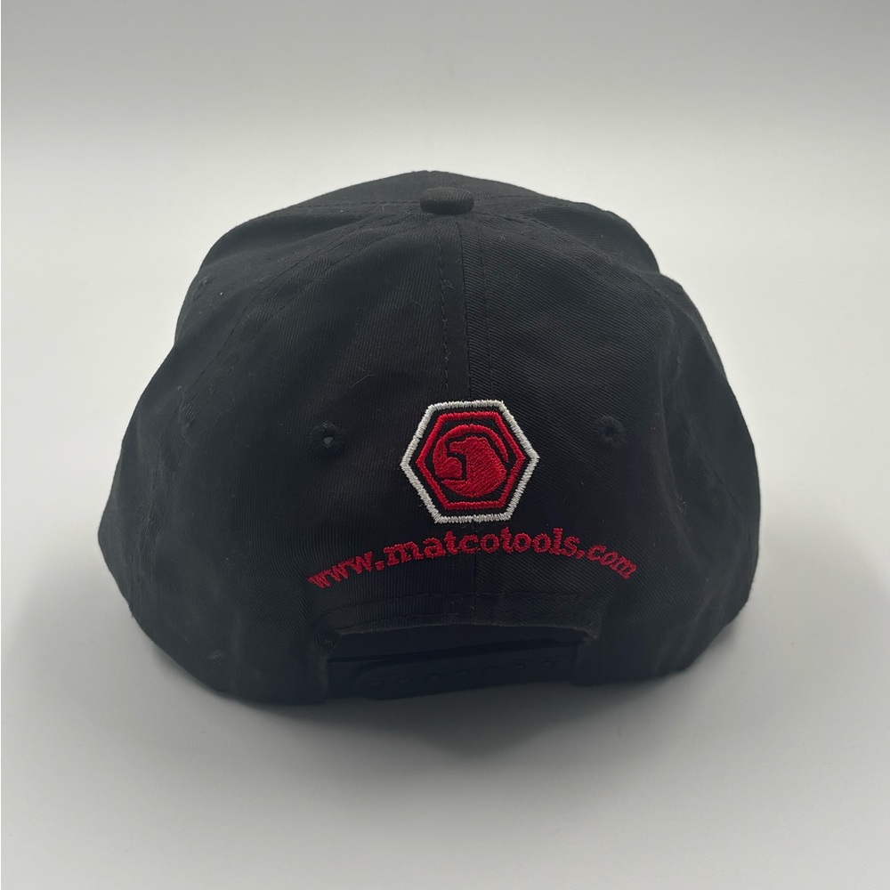 Authentic Matco Tools Black Baseball Cap - Red Em… - image 5